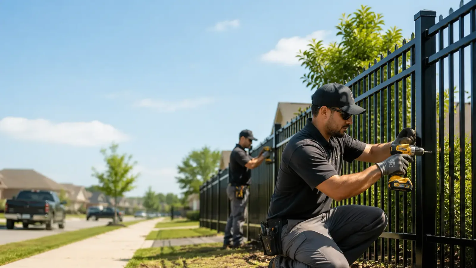 Metal Fence Installation in Wardville, OK